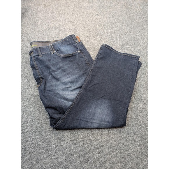 Lee Other - Lee Jeans Mens 50x30 Big Tall Blue‎ Extreme Motion Athletic Denim Pants